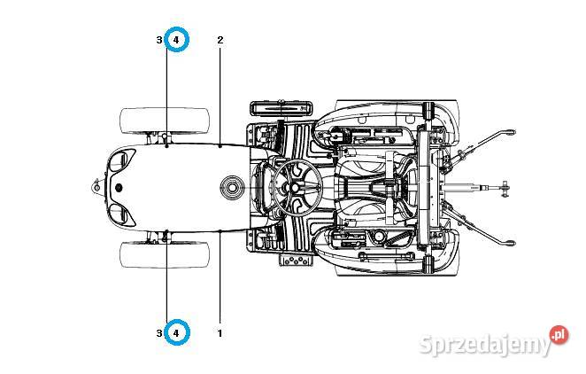 Naklejka emblemat LS XJ25HST TRG980 LS Tractor Tajęcina sprzedam