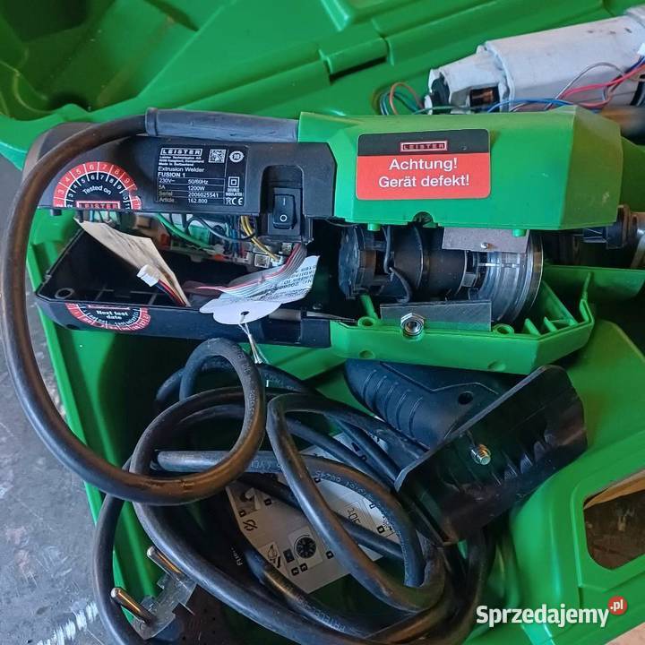 Leister Fusion1 uszkodzony Jastrzębie-Zdrój