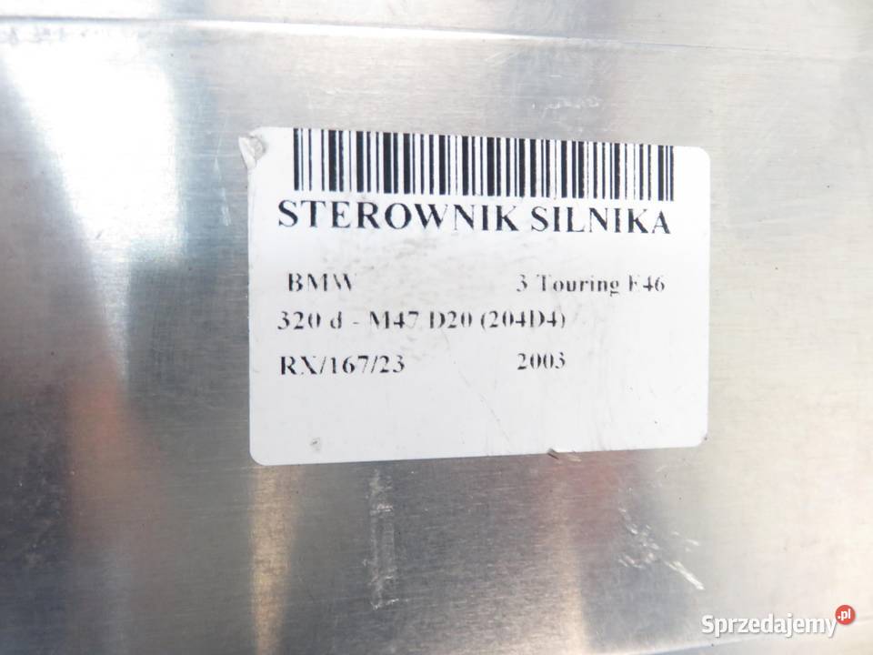 STEROWNIK BMW 3 E46 320 d 7792024 0281010565 sprzedam
