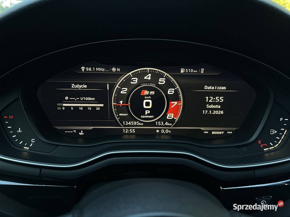 Audi A5 2018 20 Tfsi 252 Quattro Virtual Dąbrowa Tarnowska