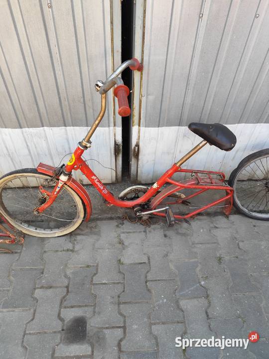 Rowery składaki 20 karlik Kama części Bratz łódzkie Błaszki sprzedam