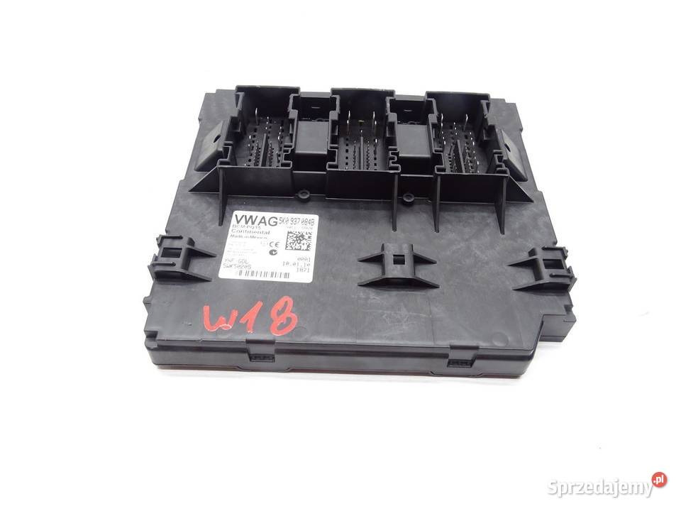 MODUŁ STEROWNIK KOMFORTU BCM 5K0937084B VW GOLF osobowe małopolskie