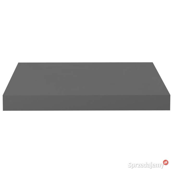 Półka ścienna szara wysoki połysk 40 x 23 x 38 Półki Warszawa sprzedam