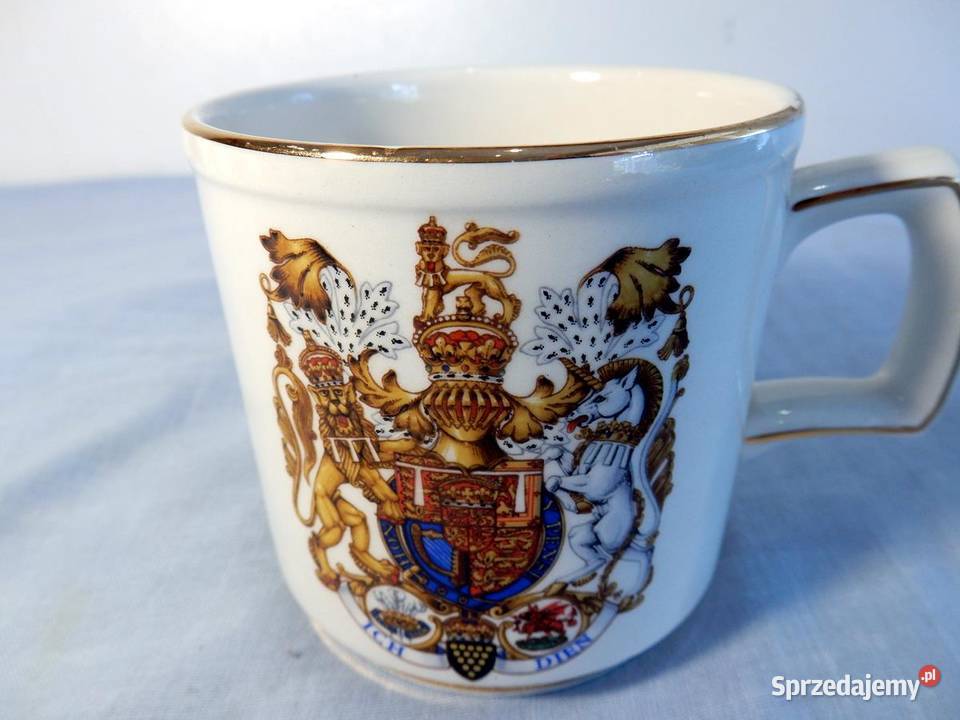 Małżeństwo Księcia Walii i Lady Spenser PREZENT Porcelana i szkło Piła