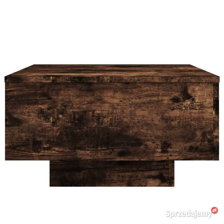 Stolik kawowy przydymiony dąb 55x55x31 WM836571 Warszawa