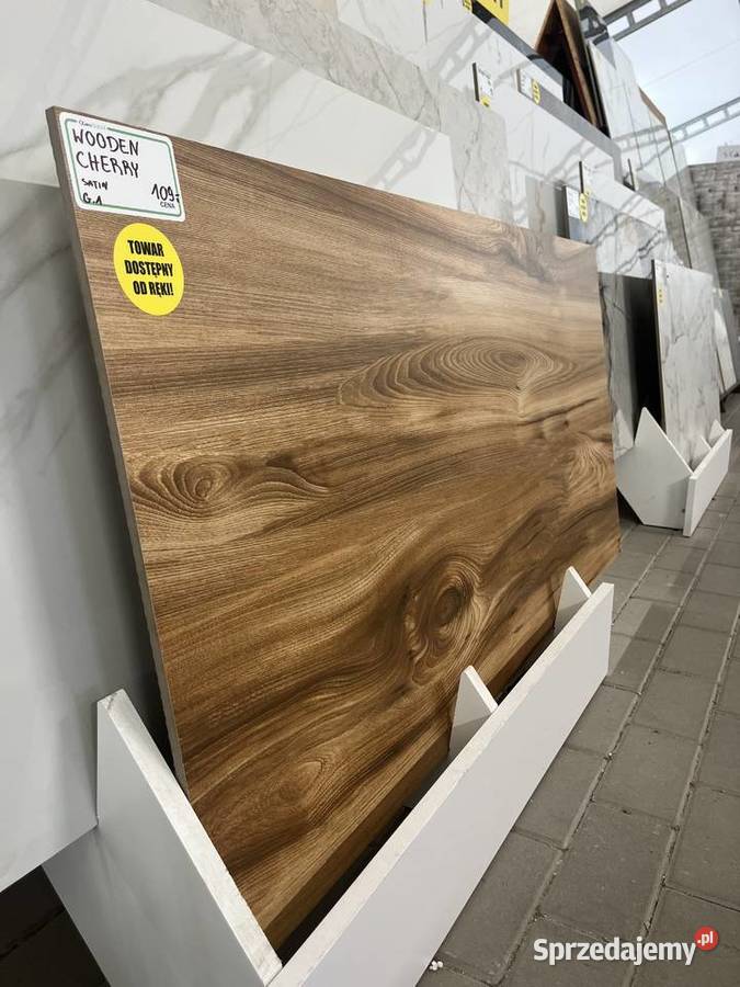 OKAZJA PŁYTKA GRESOWA WOODEN CHERRY 60x120 Ząbki sprzedam