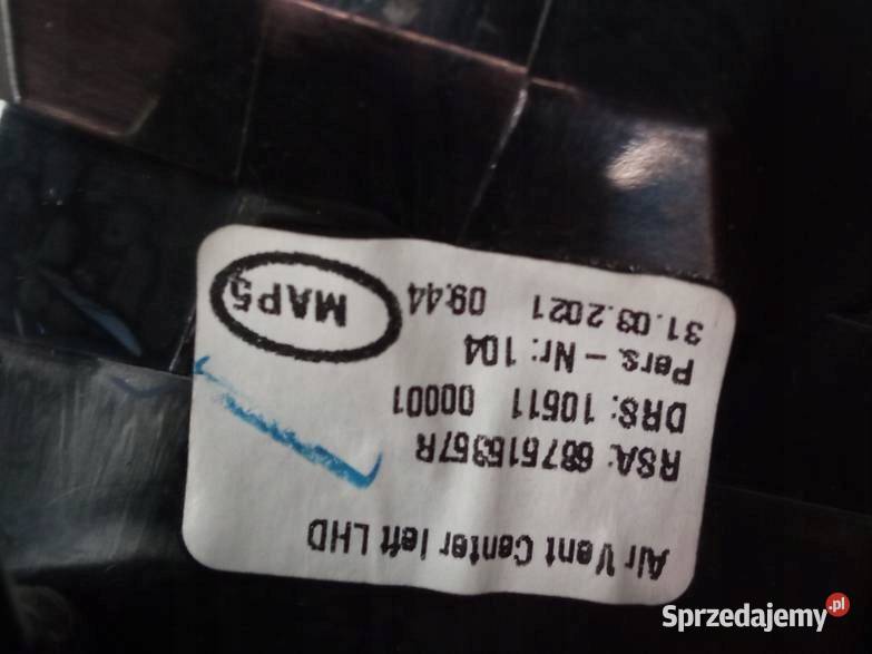 KRATKI NAWIEWU ŚRODKOWA LEWA DESKI 687515357R
