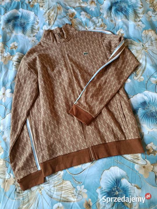 Bluza rozpinana Lacoste Monogram XXL regular fit podlaskie Białystok