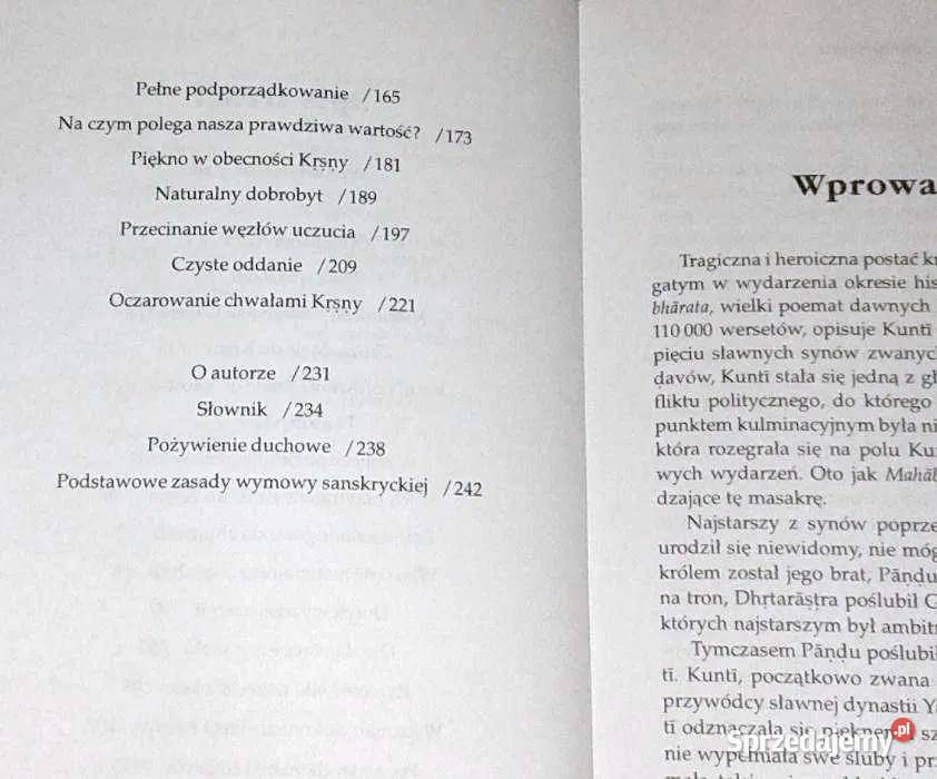 Nauki Królowej Kunti AC Bhaktivedanta Swami Chełm