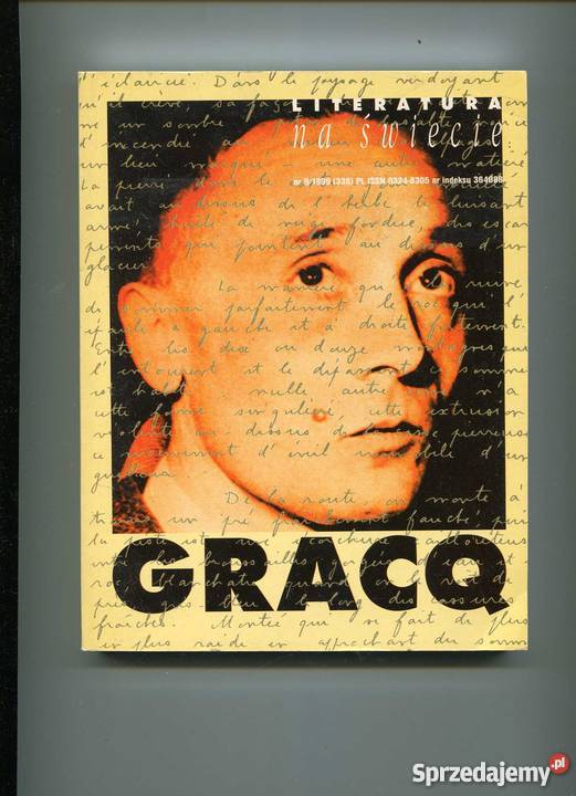 Literatura na świecie 91999 Gracq zachodniopomorskie Szczecin