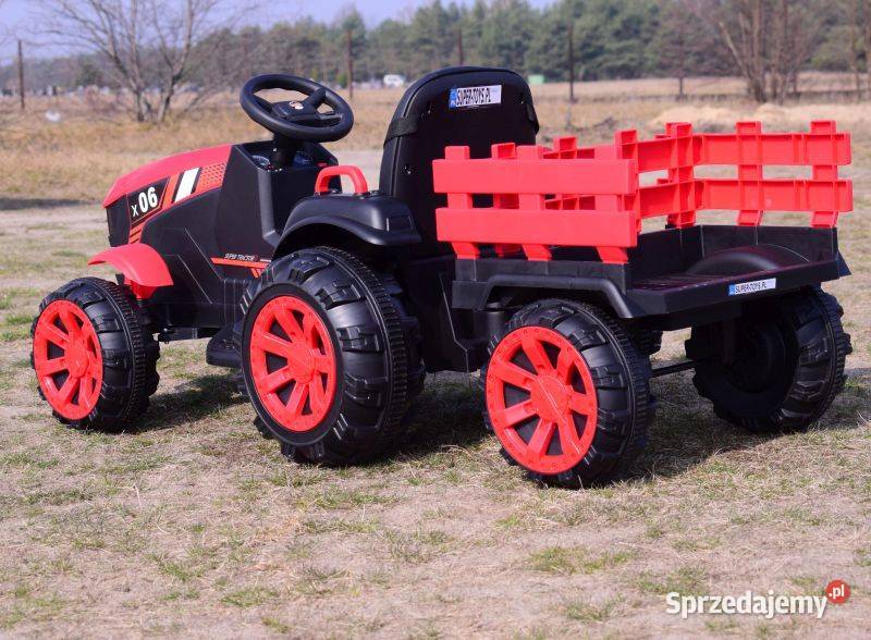WIELKI TRAKTOR NA AKUMULATOR Z PRZYCZEPĄ POWER Toruń sprzedam
