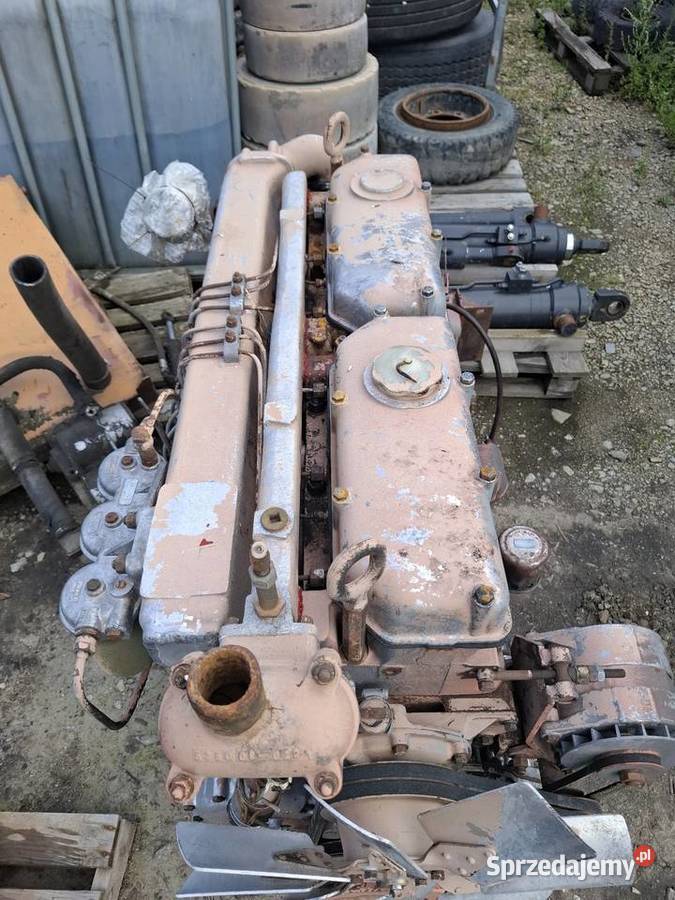 Silnik Leyland sw 680 turbo na części ładowarka Targoszyn