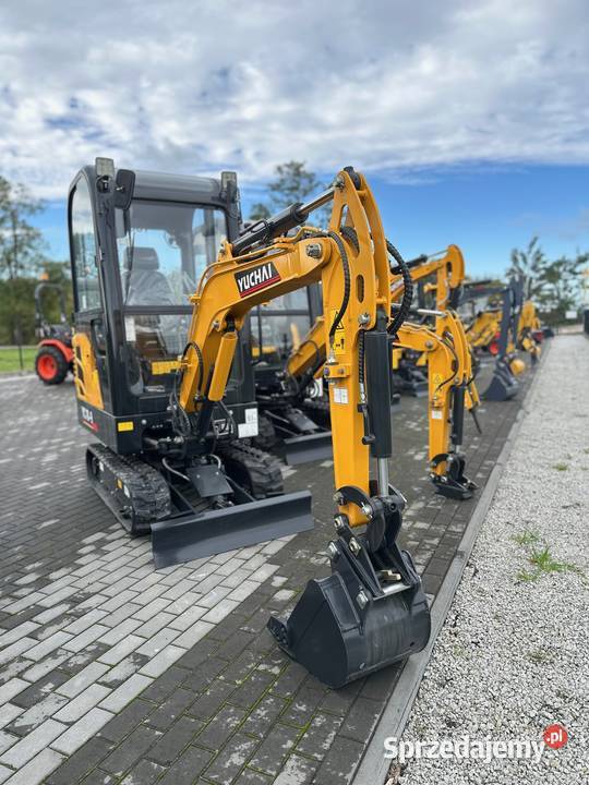 Nowa mini koparka NEX YUCHAI YC189 silnik Yanmar Rok produkcji 2024 mazowieckie Warszawa