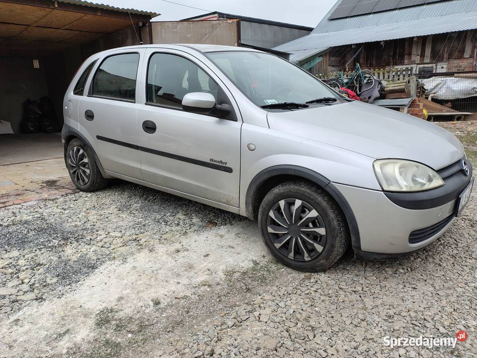 Opel Corsa 12 Benzyna stan 190 Rok produkcji 2002 Medynia Głogowska
