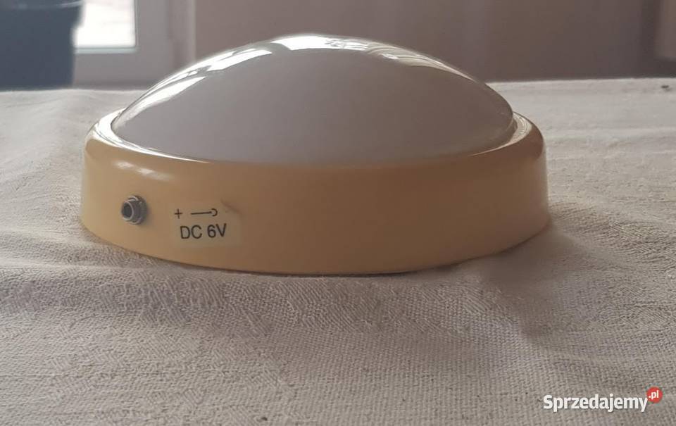 Lampa plafon PRL Zielona Góra