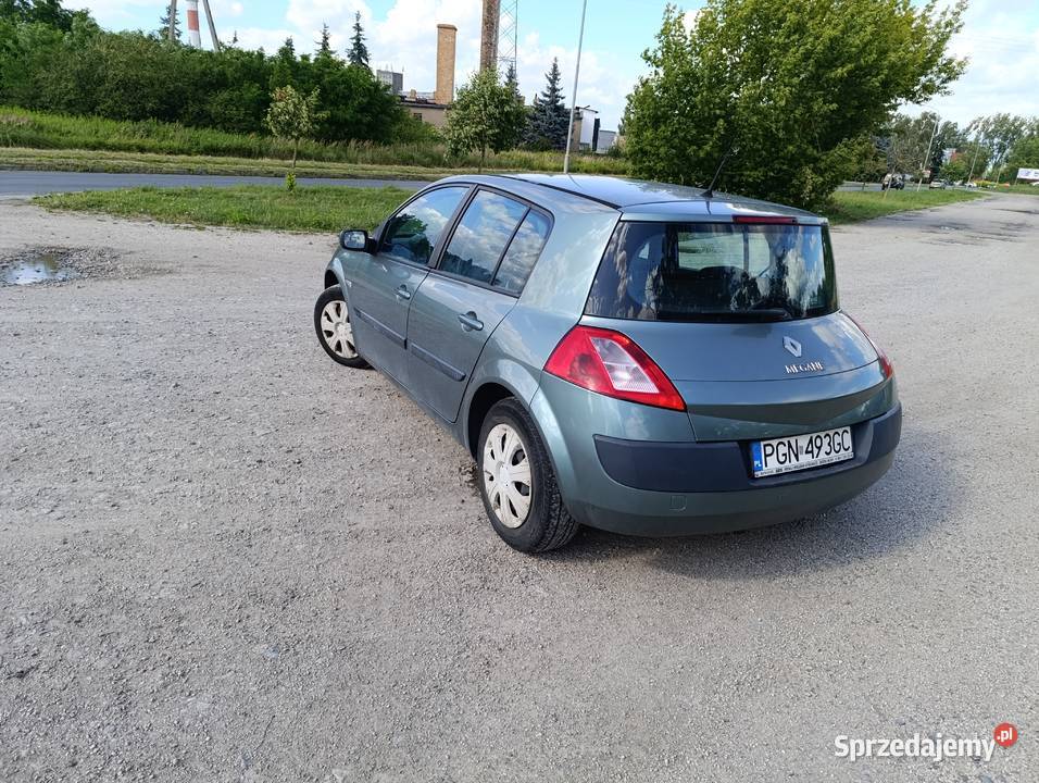 Renault Megane II 16 benzyna benzyna Gniezno