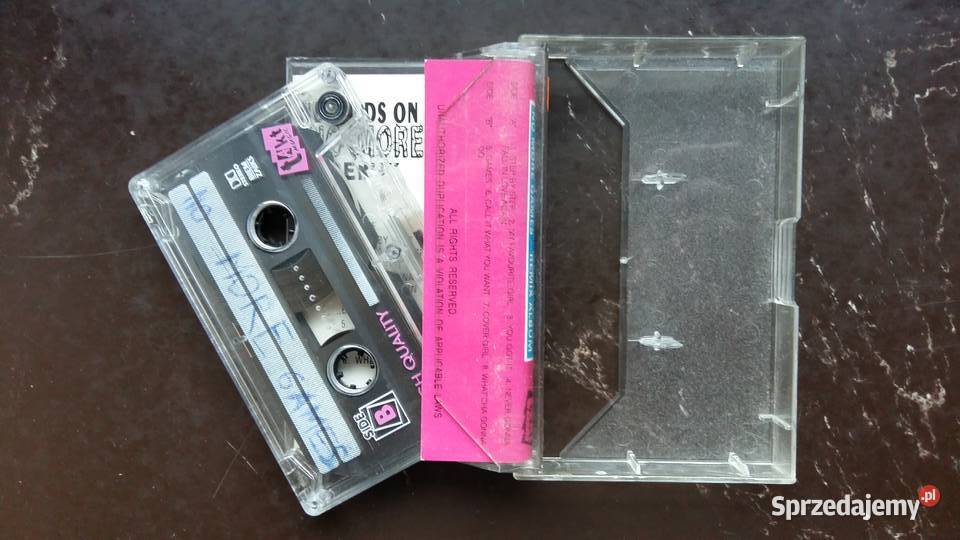 Kaseta magnetofonowa NKOTB No more games Remix Siemiatycze sprzedam