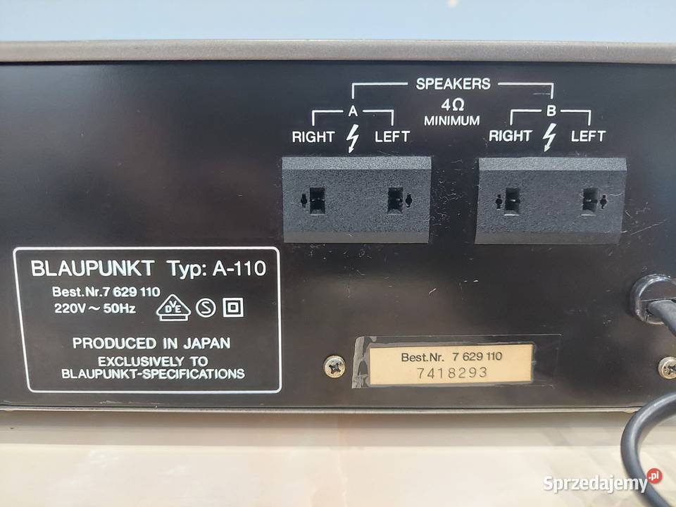Blaupunkt Stereo Amplifier A110 Łapy sprzedam