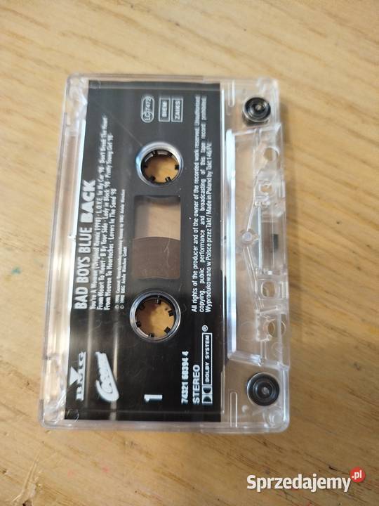 Bad boys blue kaseta kaseta Kultura i Rozrywka Kościerzyna