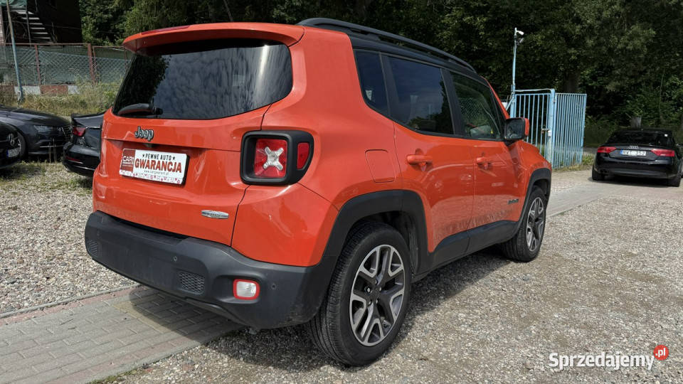 Jeep Renegade 24igaz automat 4x4 kamera przód i napęd 4x4 Gdańsk