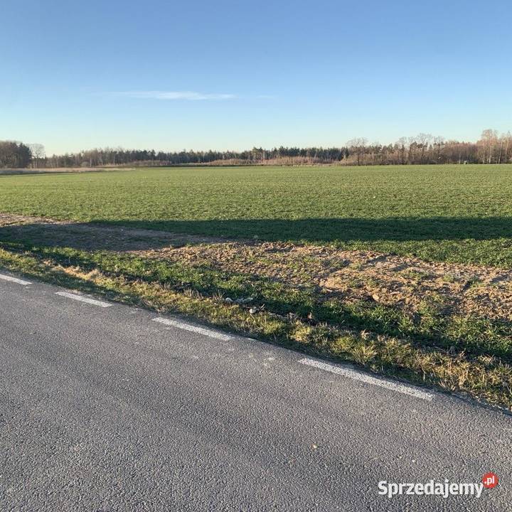 Działki budowlane 30 ar Kruszyn media potencjał 80m