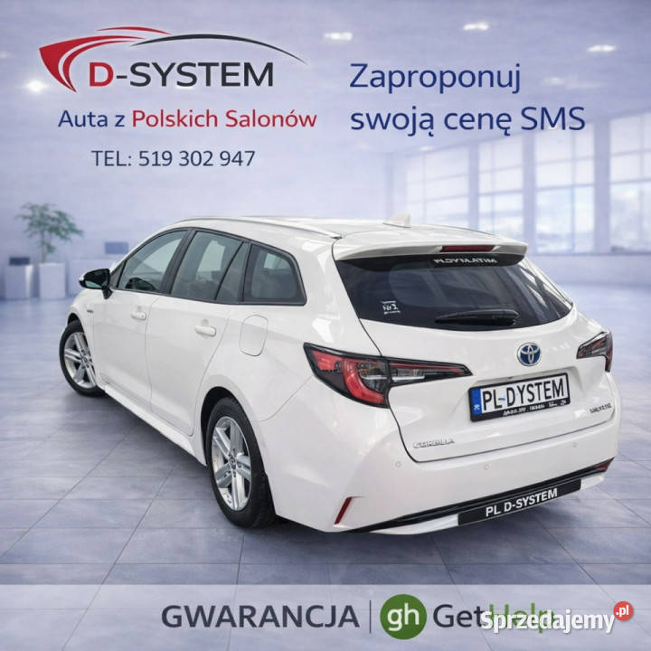 Toyota Corolla 2122 Salon Polska 18 HYBRID 1wł z hybryda Białystok