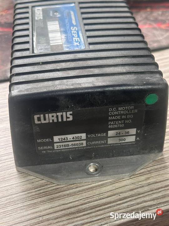 Programowalny sterownik silnika CURTIS 12434302 Antonie