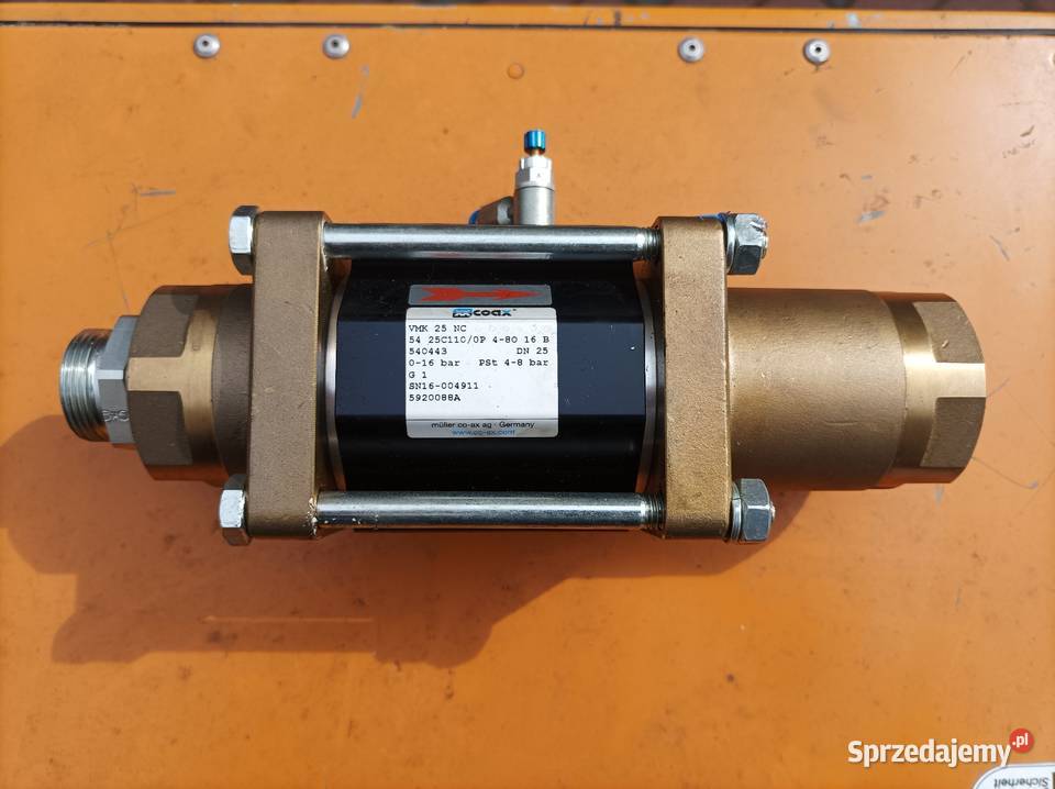 Zawór elektromagnetyczny Coax MK 25 NC 110 Vac 1 Nowy Tomyśl sprzedam
