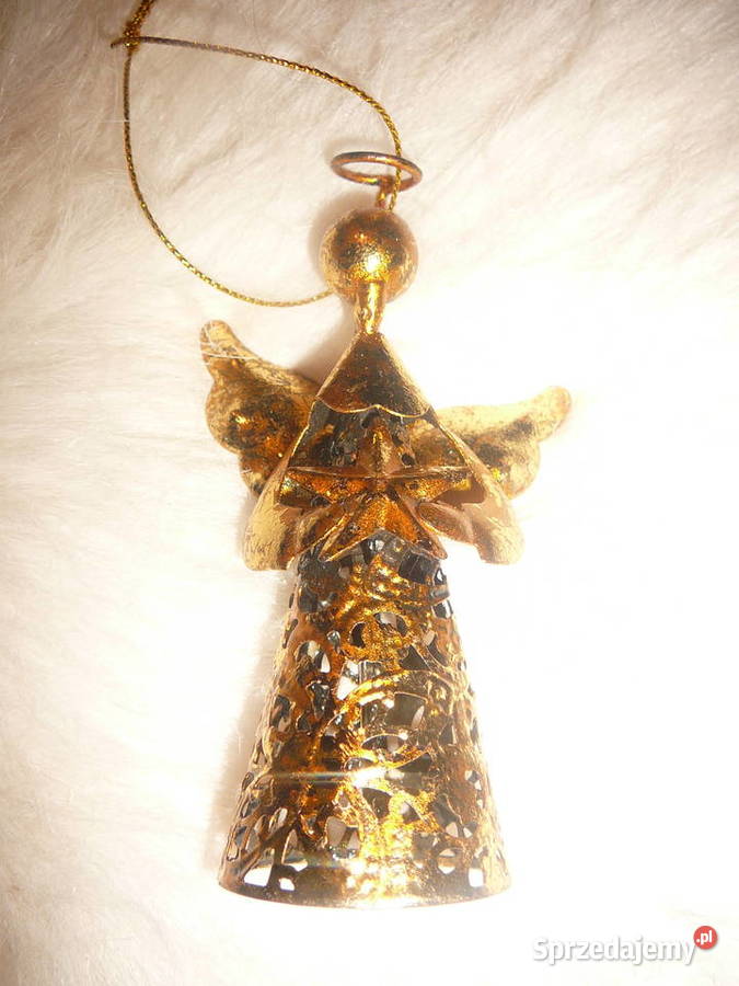 Aniołek metal kolor złoty Wrocław