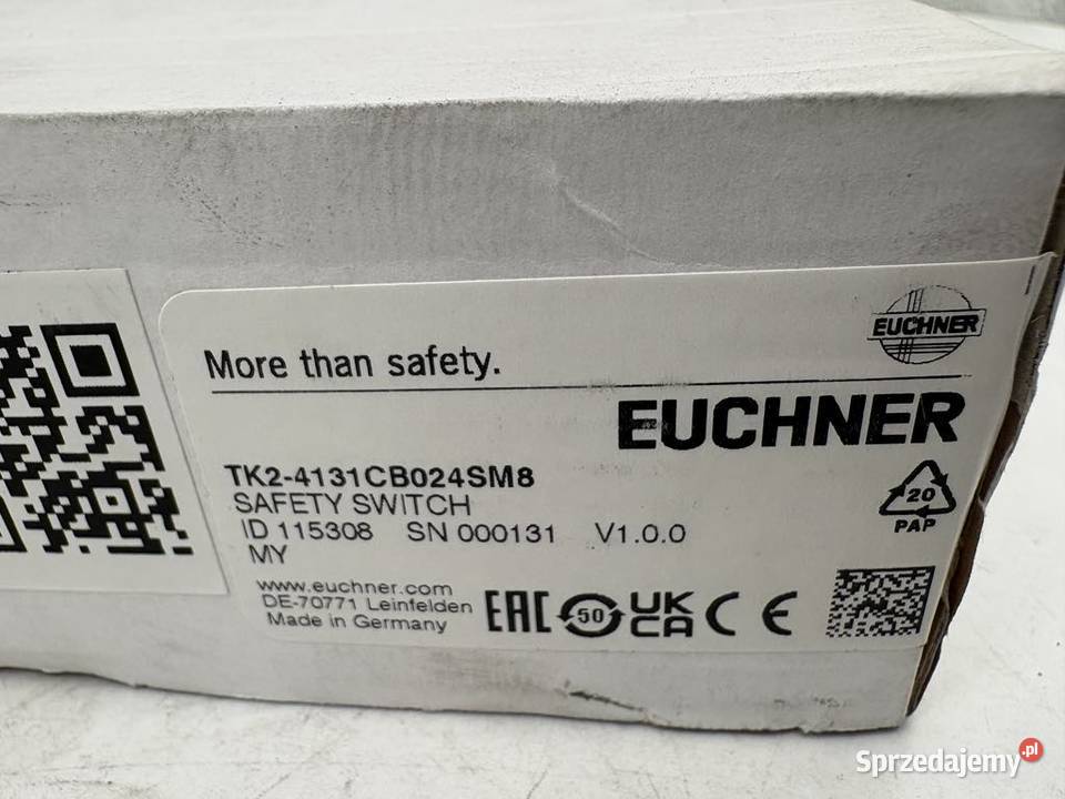 Euchner 115308 TK24131CB024SM8 Safety switch Warszawa sprzedam