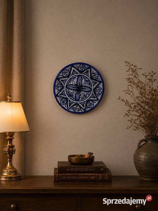 Hiszpański Talerz Ceramiczny Poddębice