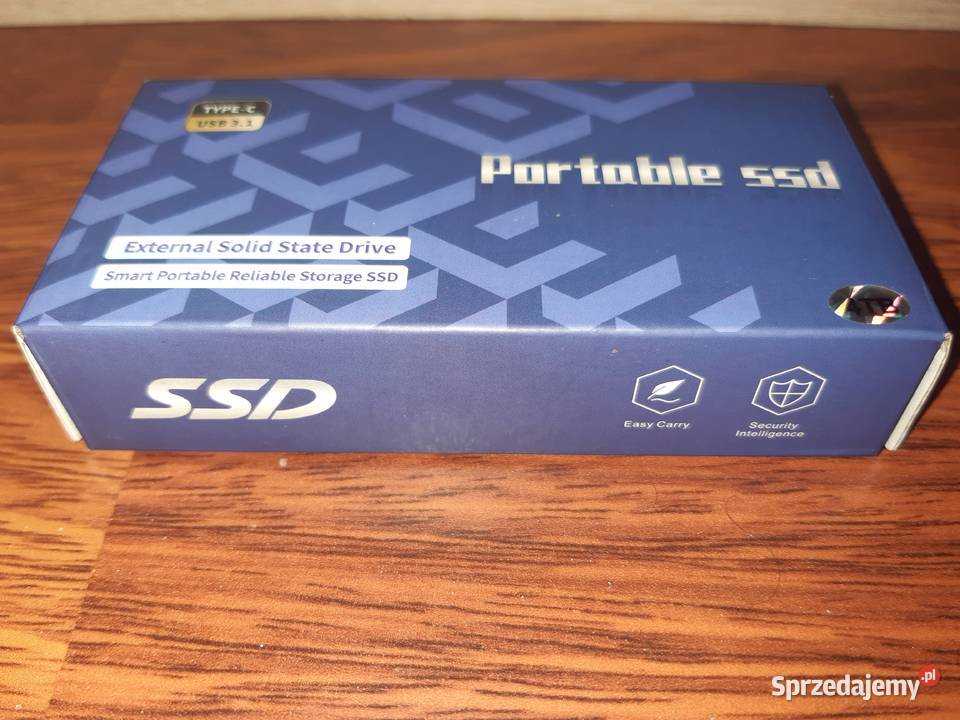 Dysk Zewnętrzny 4TB Portable SSD Nowy Łódź