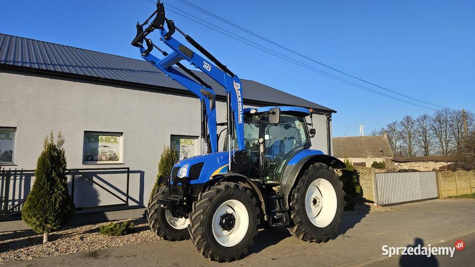 Holland T6020 Tur MX T12 Półbiegi pod obciążeniem wielkopolskie Gruntowice