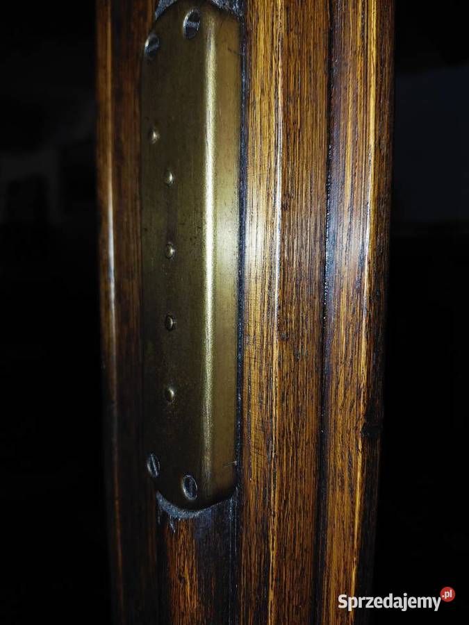 Stylowy kredens witryna do jadalni lite drewno Białystok