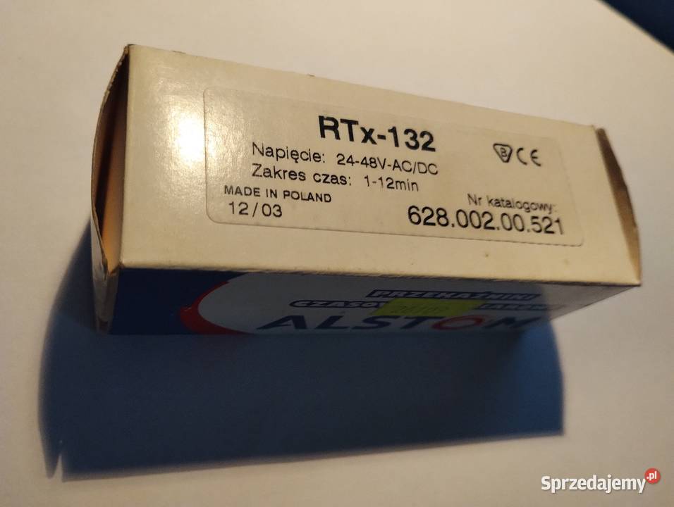 Przekażnik czasowy RTx132 do 12 min małopolskie