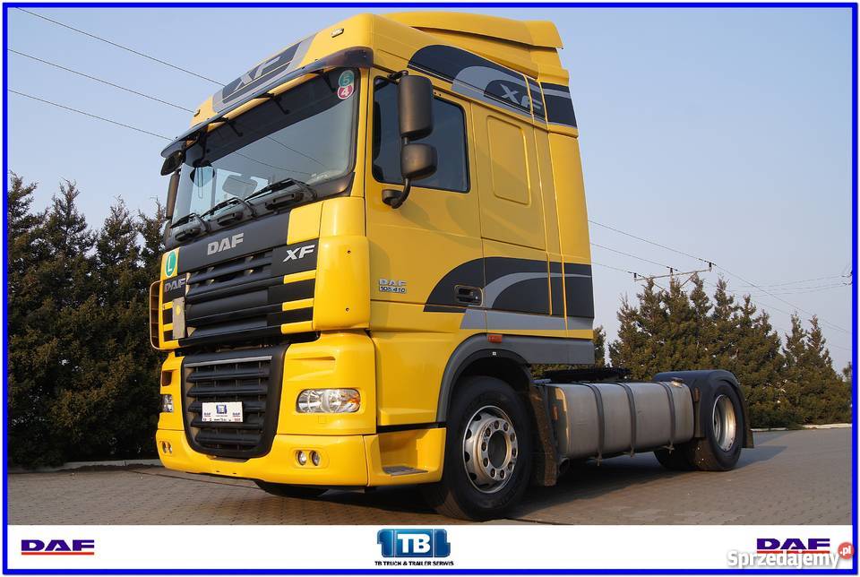 DAF FT XF 105410 MANUAL SPACE CAB 2010r tempomat Rzgów sprzedam
