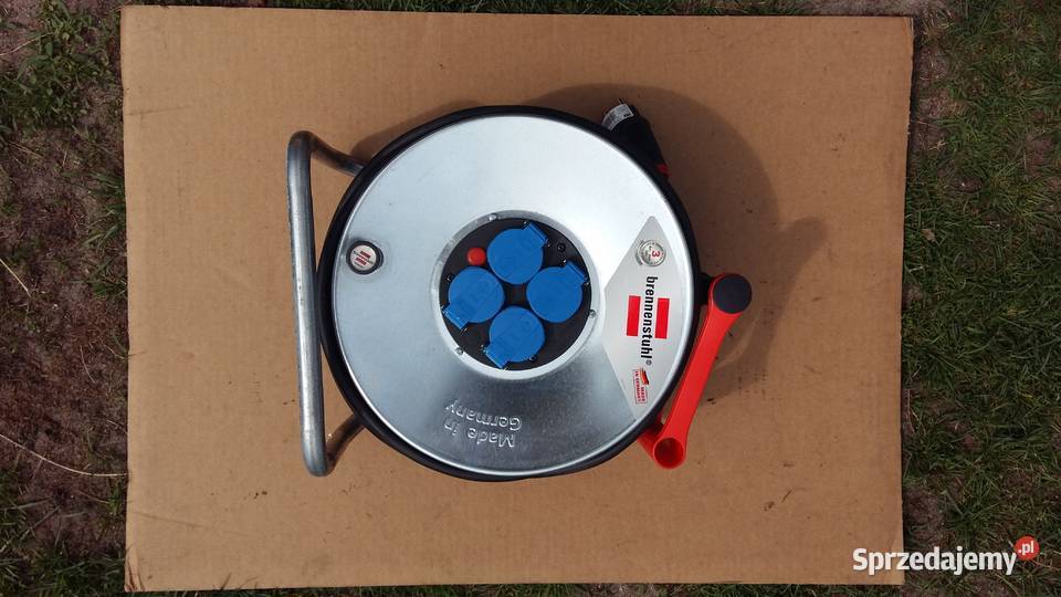 Przedłużacz na bębnie Brennestuhl 50m 3x 25mm podlaskie Siemiatycze