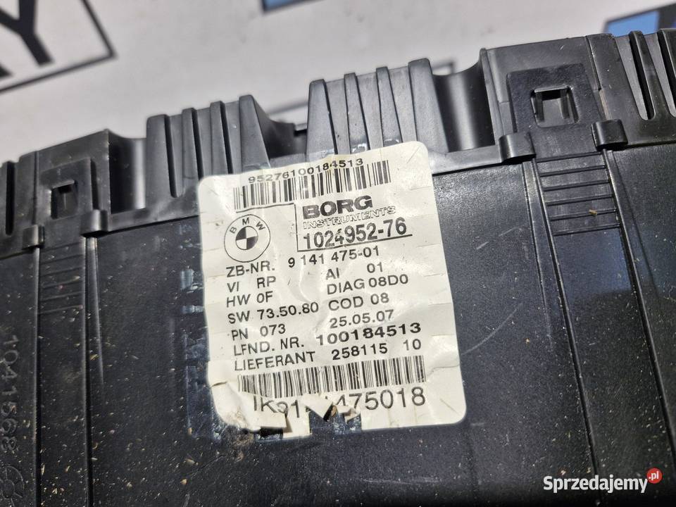 BMW E81 E82 E87 E88 LICZNIK ZEGRY EUROPA osobowe Motoryzacja