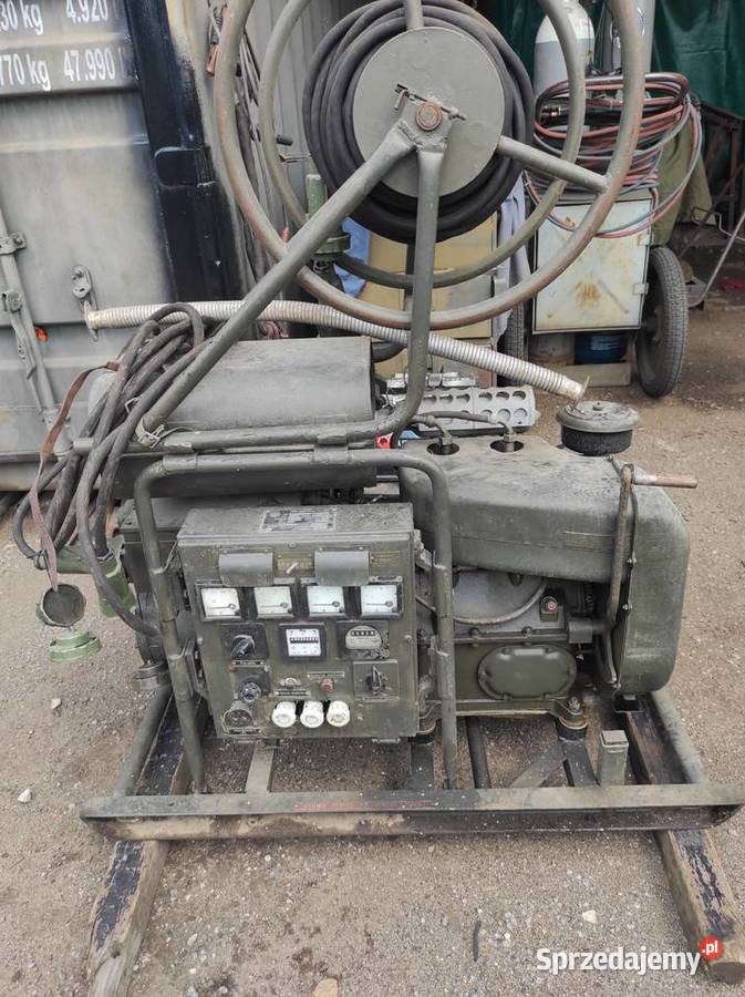 Agregat prądotwórczy Pab4 z wojska