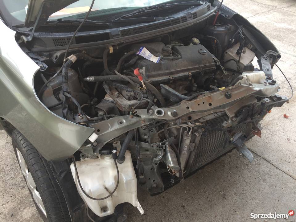 Nissan Micra K12 uszkodzony na części ABS