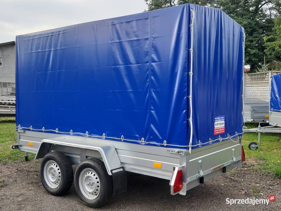 Przyczepka 2oś 300x150x170 burta haki kat B Do samochodów osobowych