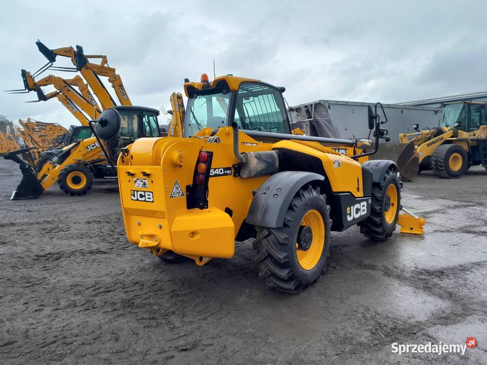 JCB 540140 2019R ŁADOWARKA TELESKOPOWA MANITOU pełny VAT Krotoszyn