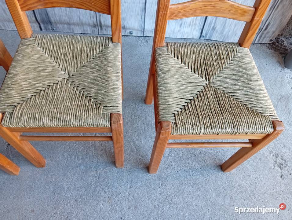 krzesła siedzisko trawa morska 377 Byczyna