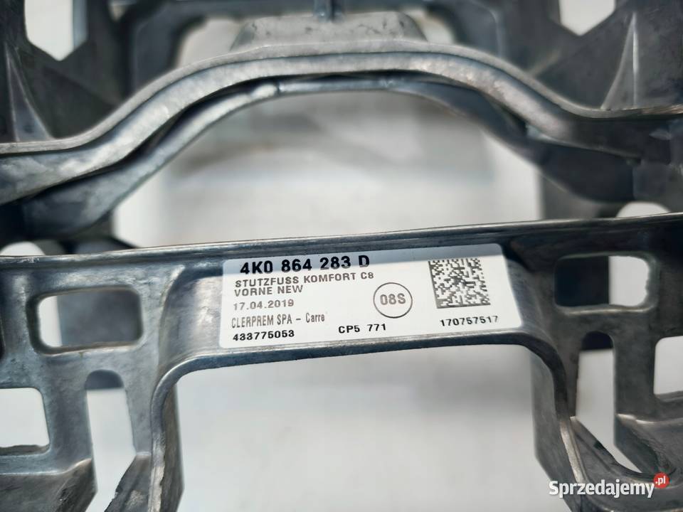 PODŁOKIETNIK PRZÓD REGULOWANY AUDI A6 C8 Przystajń