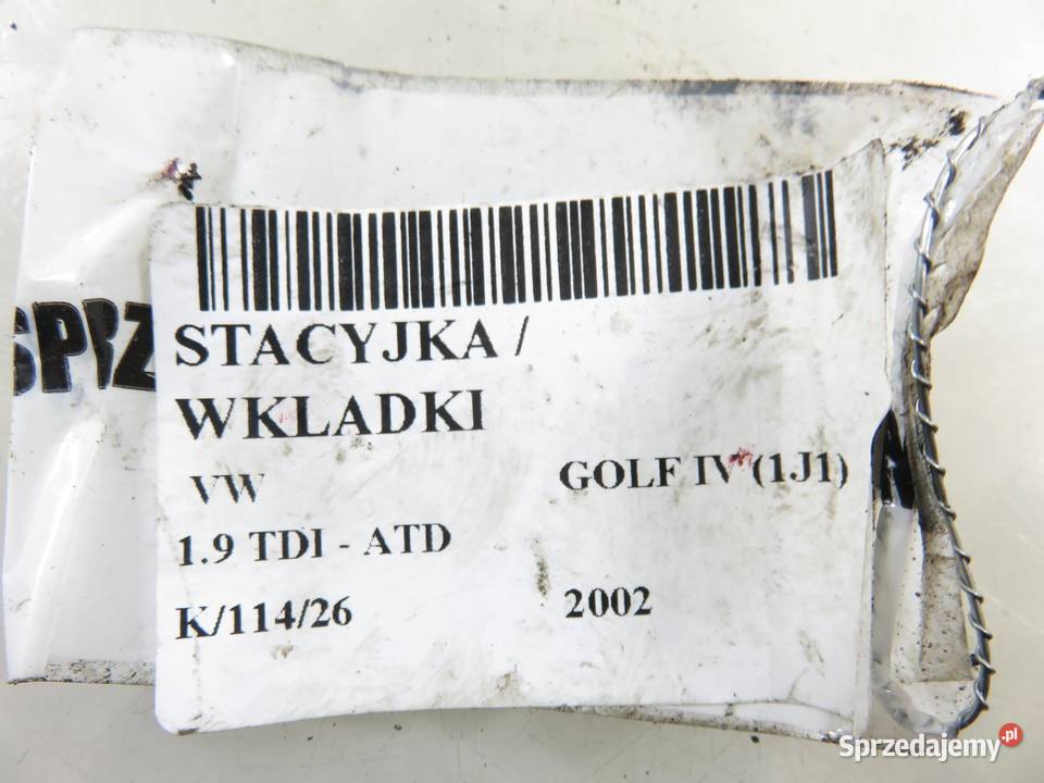 STACYJKA VW GOLF IV 1J1 4B0905851C