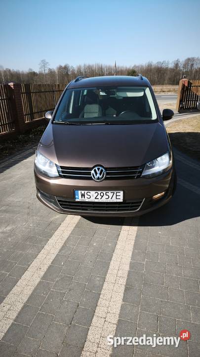 VW Sharan 20 TDI 140 Rok produkcji 2011 mazowieckie