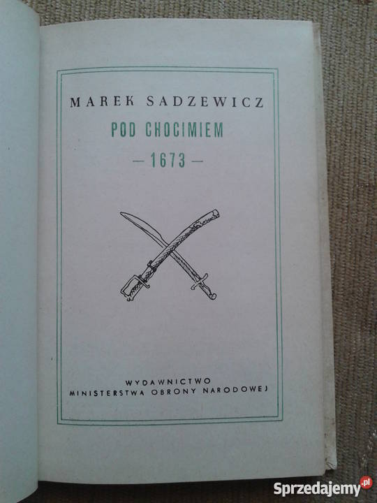 POD CHOCIMIEM 1673 Marek SADZEWICZ Parczew