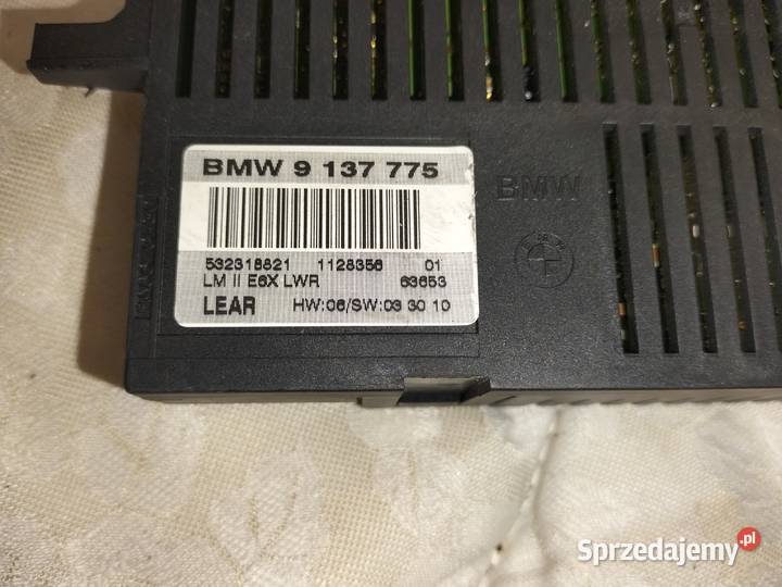 Sterownik świateł BMW E63 E64 E60 E61 osobowe Poręba