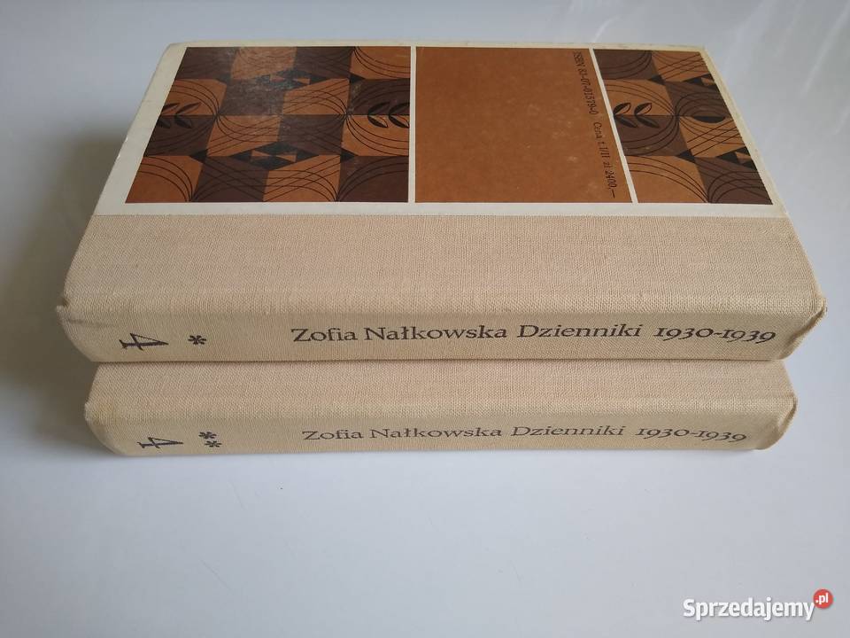 Dzienniki 19301939 Zofia Nałkowska tom I tom II sprzedam