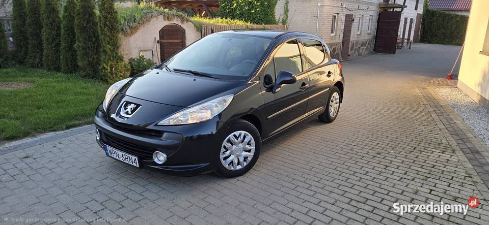 Peugeot 207 14 benzyna Zarejestrowany w Polsce Płońsk